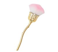 Pinceles para uñas de mango largo diseñados para quitar y quitar polvo en forma de rosa, cepillo de cerdas suaves para salón y hogar