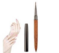 Pinceles para uñas para decoración de uñas, pinceles para diseño de,Pincel para delineador de - Pincel para esmalte de de sándalo para detalles finos, dibujo fino, líneas largas, uso do