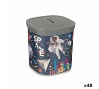 Hucha Pincello 02 1163 Plástico Astronauta 9 x 10,2 x 9 cm Multicolor (48 Unidades)