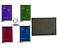 Pincello Pizarra Luminosa LED Negra para Colgar 40x60 cm (Set de 10)