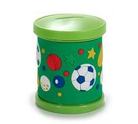 Pincello S3601248 Hucha, 9 X 10 X 9 Cm, Multicolor, 9 X 10 X 9