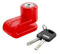 Pinch, candado de disco - Perno Ø 5,5 mm - Rojo