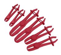 Pinch Clamp Pliers, Radiator Line Tools, Clamping Plier Set, 6-Piece Hand Kit, Plumber Mechanic Accessory, Homeowner Handyman Tool, Technician Driver Instrument, Sedans Rv Suv Equipment for Repairs