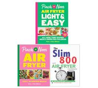 Pinch of Nom Air Fryer Light & Easy, Pinch of Nom Air Fryer & The Slim 800 Hot Air Fryer 3 Books Collection Set