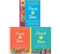 Pinch of Nom Collection 3 Books Set By Kay Featherstone & Kate Allinson (Pinch of Nom Quick & Easy, Pinch of Nom Everyday Light, Pinch of Nom)