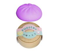 Pinch - Soft Stretchy Dumpling, Non Sticky Fidget with Squishy Texture, Stress Relief Sensory with Fun Squeeze Design, Kids Teens Adults Novelty Holiday Birthday Classroom Prize