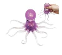 Pinch Toy | 1*pcs Glitter Non-Sticky Slow Rebound Realistic Cute Octopus | 8.5*9.5cm Pinch Fidget | Ideal For Kids, Adults, Boys, Girls, Birthday, Holiday, Christmas, Stocking Stuffers