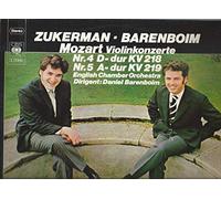 Pinchas Zukerman - 72859 PINCHAS ZUKERMAN Mozart Violin Cons 4/5 Barenboim