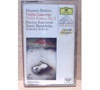Pinchas Zukerman - Brahms-Barenboim -Concerto pour Violon [Casete]