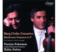 Pinchas Zukerman joue Berg, Beethoven, Fuchs et Joachim. Neikrug, Metha.