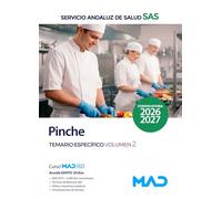 Pinche del Servicio Andaluz de Salud. Temario específico volumen 2