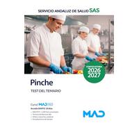 Pinche del Servicio Andaluz de Salud. Test del temario