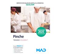 Pinche del Servicio de Salud de Castilla-La Mancha (SESCAM). Temario volumen 1