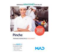 PINCHE TEMARIO MATERIA ESPECIFICA 1 SERVICIO ARAGON SALUD SA | Aa. Vv.