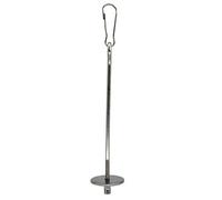 Pincho colgante para pájaros, tamaño pequeño, grande, de acero inoxidable, para loro, fruta, verdura, palo, juguete, suministros para mascotas, para cachorros, cuerda de paja, nido de pájaros