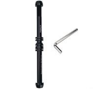 Pincho de eje pasante para bicicleta, pinchos de rueda de bicicleta estándar, palanca de varilla de aleación de aluminio, 12 x 142-148 mm para rueda trasera MTB entrenador de ciclismo interior (P1.75)