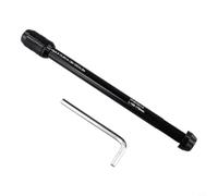 Pincho de eje pasante para bicicleta, pinchos de rueda de bicicleta estándar, palanca de varilla de aleación de aluminio, 12 x 142-148 mm para rueda trasera MTB entrenador de ciclismo interior (P1.0)