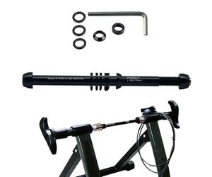 Pincho de liberación rápida de acero - Ajuste a medida, adaptador de eje de repuesto para entrenador de rueda trasera de bicicleta | Accesorio de equitación de fácil instalación para do
