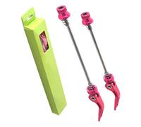 Pincho De Liberación Rápida Para Bicicleta - Palanca De Cubo De Rueda De Aleación De Aluminio, Eje De Bicicleta De Carretera De Montaña | Juego De Equipos De Mecanismo De Instalación Segura De Ruedas