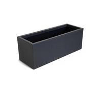 Pincho Jardinera Decorativa Grande para Interior y Exterior - Macetero Efecto Piedra de 80x30x30 cm, Ideal para Plantas Naturales y Orquídeas, Macetas Decorativas Modernas, 1 Unidad