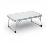 Pincho Mesa Plegable Camping Folding Table, Mesas Plegables Portatiles, Mesa Plegable Jardín, Estructura de Acero - 60×40×26 cm, Negra, Asa de Transporte, Interior/Exterior