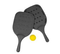 Pincho Palas de Playa Impermeables - Ligeras y Resistentes al Agua y Arena - Set de 2 Palas con Pelota - Ideal para Jugar en la Playa, Piscina o Camping - Diversión para Niños y Adultos