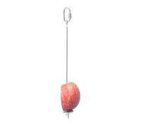 Pincho para Alimento de Aves | Barra Vegetal para Comederos de Acero Inoxidable - Soporte para Periquitos - para Jaula Guacamayo Cacatúa NINFA Perico Pinzón Agapornis Cacatúa Animales Pequeños