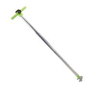 Pincho Soporte Palo para Sombrilla Playa - Base Sombrilla de Aluminio Resistente - Fijación Segura para Tubos de Ø25mm - Soporte Ajustable Antiviento - Hecho en España (Verde Pistacho)