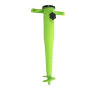 Pincho XL Soporte Sombrilla Playa 50cm con Helice y Ajuste Universal - Compatible Sombrillas Hasta 50mm, Fijacion Arena Antiviento, Alta Estabilidad, Resistente Sol Arena Agua (Verde Pistacho)