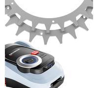 Pinchos de acero inoxidable para robot cortacésped Navimow i-Series LiDAR (i208, i215, i220 LiDAR, i210 e i220 LiDAR Pro), 2 mm, 237 mm, ROBO CLAWS Traktionsspikes incl. 14 tornillos