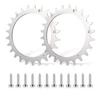 Pinchos de acero inoxidable para Worx Landroid L & Vision, 225 mm, robot cortacésped, mejora la tracción para robot cortacésped, accesorios con clavos, 12 tornillos autorroscantes (L 225 mm)
