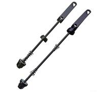 Pinchos delanteros y traseros de liberación rápida para eje de bicicleta de carretera, aleación de aluminio, acero y piezas fiables (eje delantero+eje trasero)