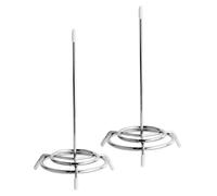Pinchos Para Notas Soporte de Metal for recibos, Base estable, organizador billetes for restaurante, escritorio, cocina, gestión pedidos, 2 uds