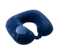 PIND Cojín Cervical Inflable de Viaje Ergonómico, Almohada de Cuello Portátil y Compacta, Soporte 360°, Suave y Ligera para Avión, Coche y Oficina