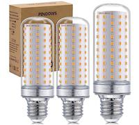 PINDOWS Bombilla LED E27 20W Blanco Cálido 3000k,LED Maíz Bombilla,200W Bombilla Incandescente Equivalente,2200LM Reemplazar 150W~200W Lámpara Halógena,Alto Brillo CRI 85,No Regulable,Paquete de 3