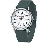 PINDOWS Relojes Mujer, Relojes analógicos de Cuarzo para Estudiantes, Hombres y Mujeres, Resistentes al Agua hasta 30 m, Hora Militar, Esfera Luminosa y fácil de Leer