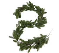 Pine Garland Real Touch - Christmas Rattan | Christmas Real Touch Winter Pine Garland, Welcome Decorations Hanger For Indoor Outdoor Home Farmhouse