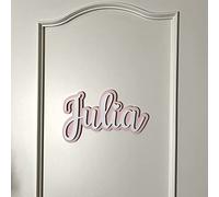 [ PINE & KIDS ] Nombre madera personalizado bicolor en Relieve. Regalos únicos y originales para decoración de pared y puertas.