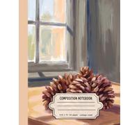 Pine Tree Composition Notebook: College Ruled | 7.5 x 9.25 Inches | 110 Pages | Forest Nature Journal for School, Work & Daily Notes