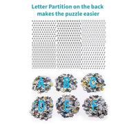 Pine Tree Squirrel Jigsaw Puzzle 35 Pieces 30x30cm/12x12inch, Difficult Jigsaw Puzzles for Adults 35, Beautiful Art Work, Great Festive Puzzle Gift for Men/Women