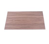 Pine Wood Bark Dollhouse Flooring, 1:12 Miniature Floorboard, Coffee - Colored Realistic Wood Texture Floor Sheet with Smooth Edges, for Doll Houses and Scale Models