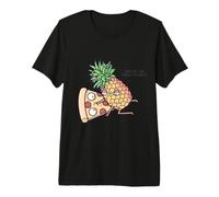 Pineapple Belongs on Pizza Camiseta Premium