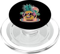Pineapple Disco Ball Funny DJ Gafas de Sol Retro Fiesta de Verano PopSockets PopGrip para MagSafe