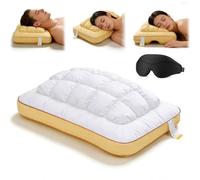 Pineapple Pillow, 2026 Pineapple Cloud-Like Pillow, Fluffy Support Bed Pillow for Sleeping, Ultra-Soft Premium Fiber Filling, Balanced Softness and Support for Back, Side & Stomach Sleeper (A3,1PC)