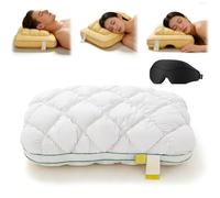 Pineapple Pillow, 2026 Pineapple Cloud-Like Pillow, Fluffy Support Bed Pillow for Sleeping, Ultra-Soft Premium Fiber Filling, Balanced Softness and Support for Back, Side & Stomach Sleeper (A4,1PC)