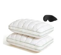 Pineapple Pillow, 2026 Pineapple Cloud-Like Pillow, Fluffy Support Bed Pillow for Sleeping, Ultra-Soft Premium Fiber Filling, Balanced Softness and Support for Back, Side & Stomach Sleeper (A4,2PCS)