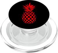 Pineapple Red Hearts Funny Valentines Women Men Adult PopSockets PopGrip para MagSafe
