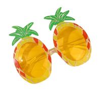 Pineapple Sunglasses, Fashion Tropical Sunglasses, Fun Novelty Pineapple Eyeglasses, Stylish Summer Accessory for Women, Men, Kids, Adults, Ideal for Pool Party, Photo Booth, Road Trip