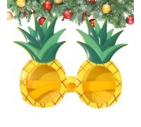Pineapple Sunglasses, Fashion Tropical Sunglasses, Fun Novelty Pineapple Eyeglasses, Stylish Summer Accessory for Women, Men, Kids, Adults, Ideal for Pool Party, Photo Booth, Road Trip