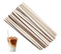 Pineeseatile 1000 palitos para Mezclar café, palitos Desechables de Madera de 5, 5 Pulgadas para café y cócteles, mezcladores de Bebidas Suaves y sin astillas, Madera